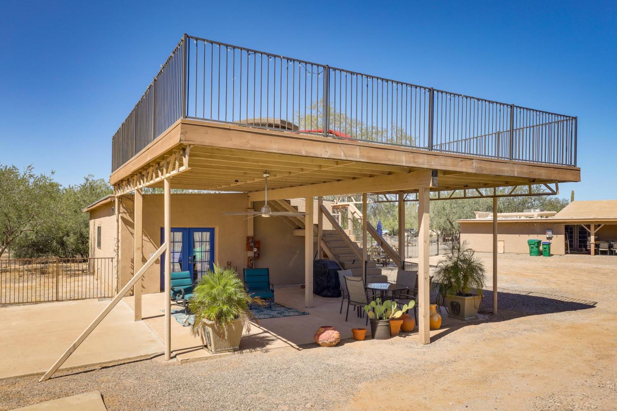 Oro Valley Retreat With Pool, Spa And Rooftop Views! エクステリア 写真