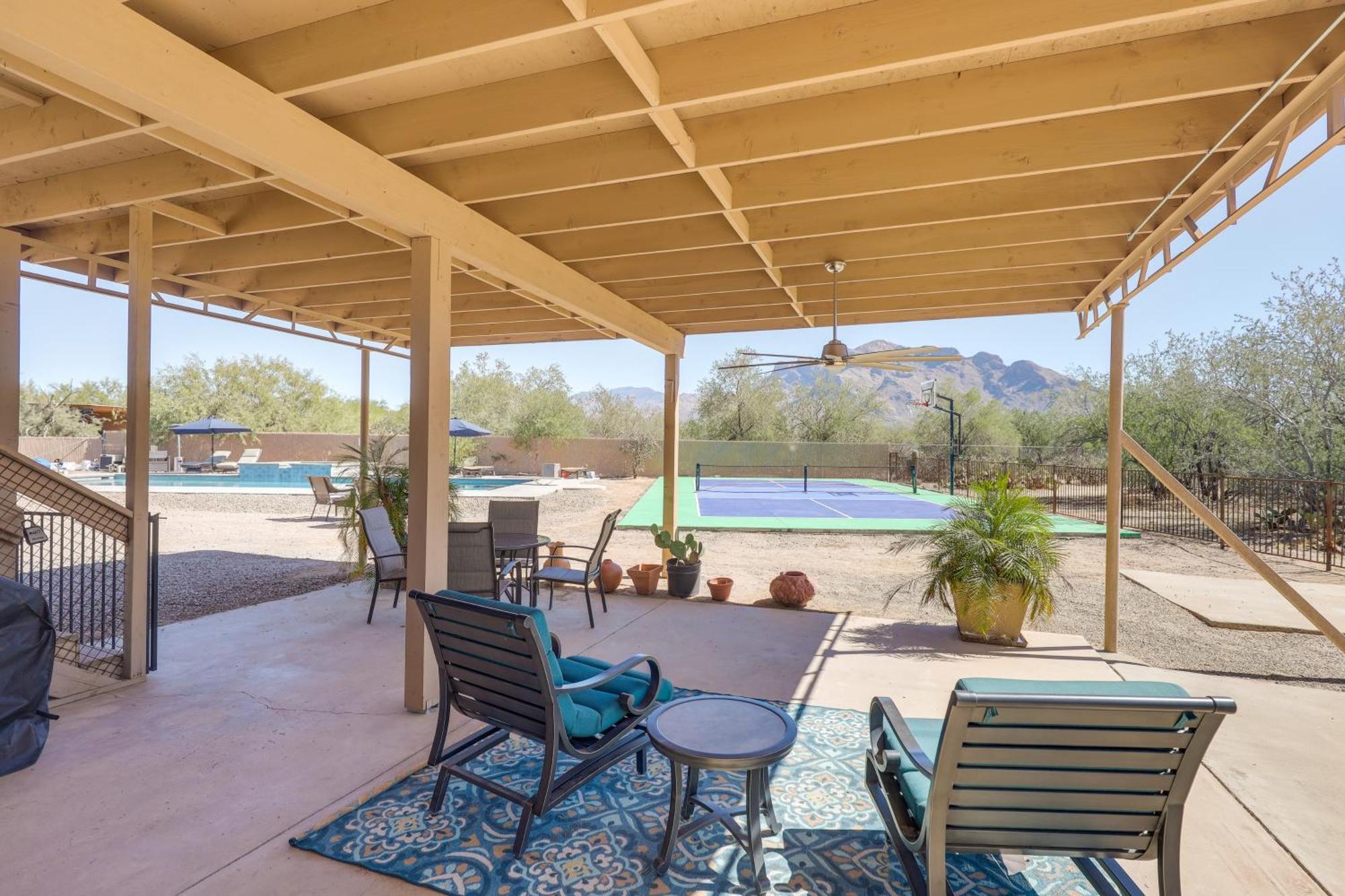 Oro Valley Retreat With Pool, Spa And Rooftop Views! エクステリア 写真