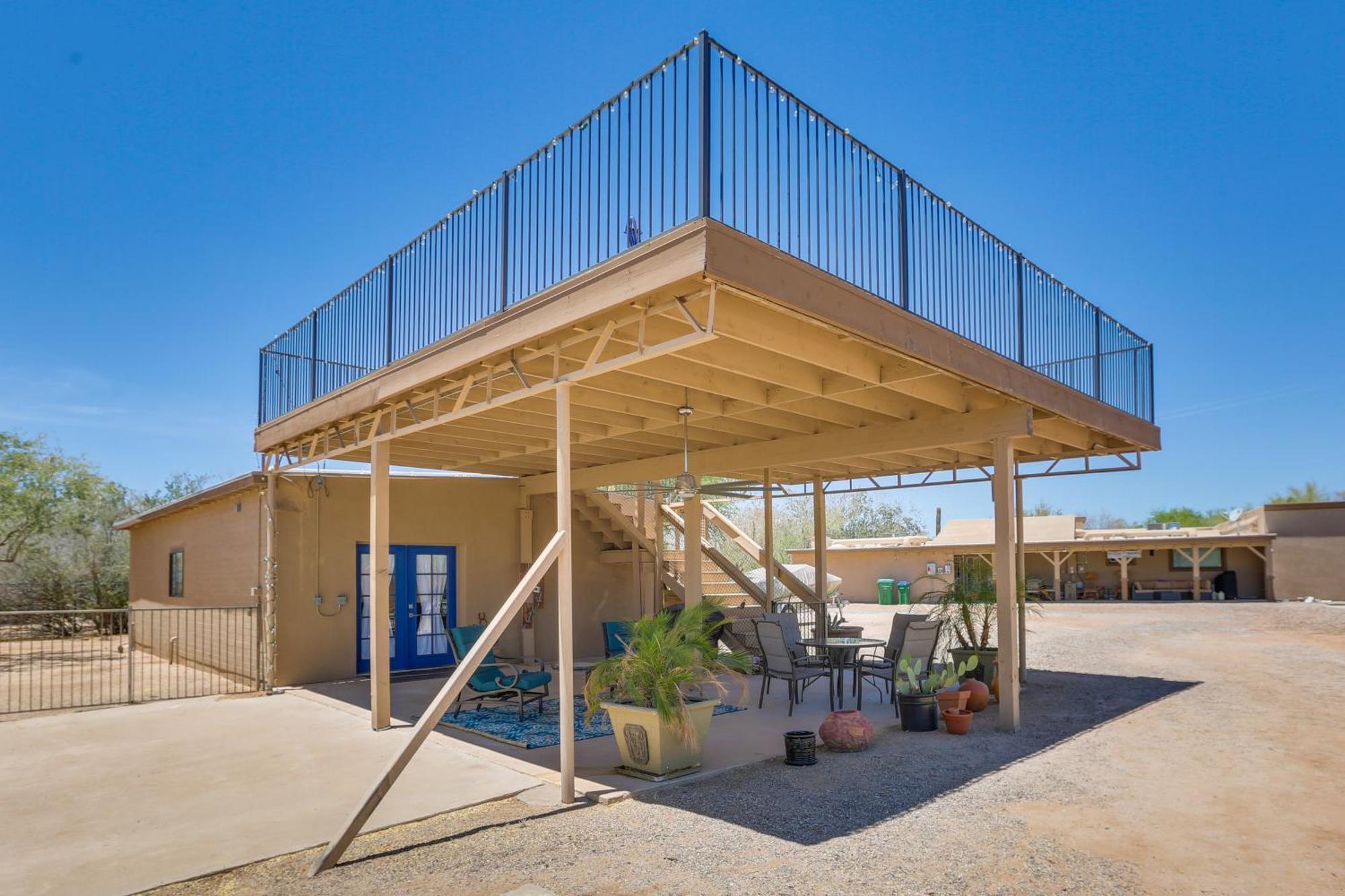 Oro Valley Retreat With Pool, Spa And Rooftop Views! エクステリア 写真