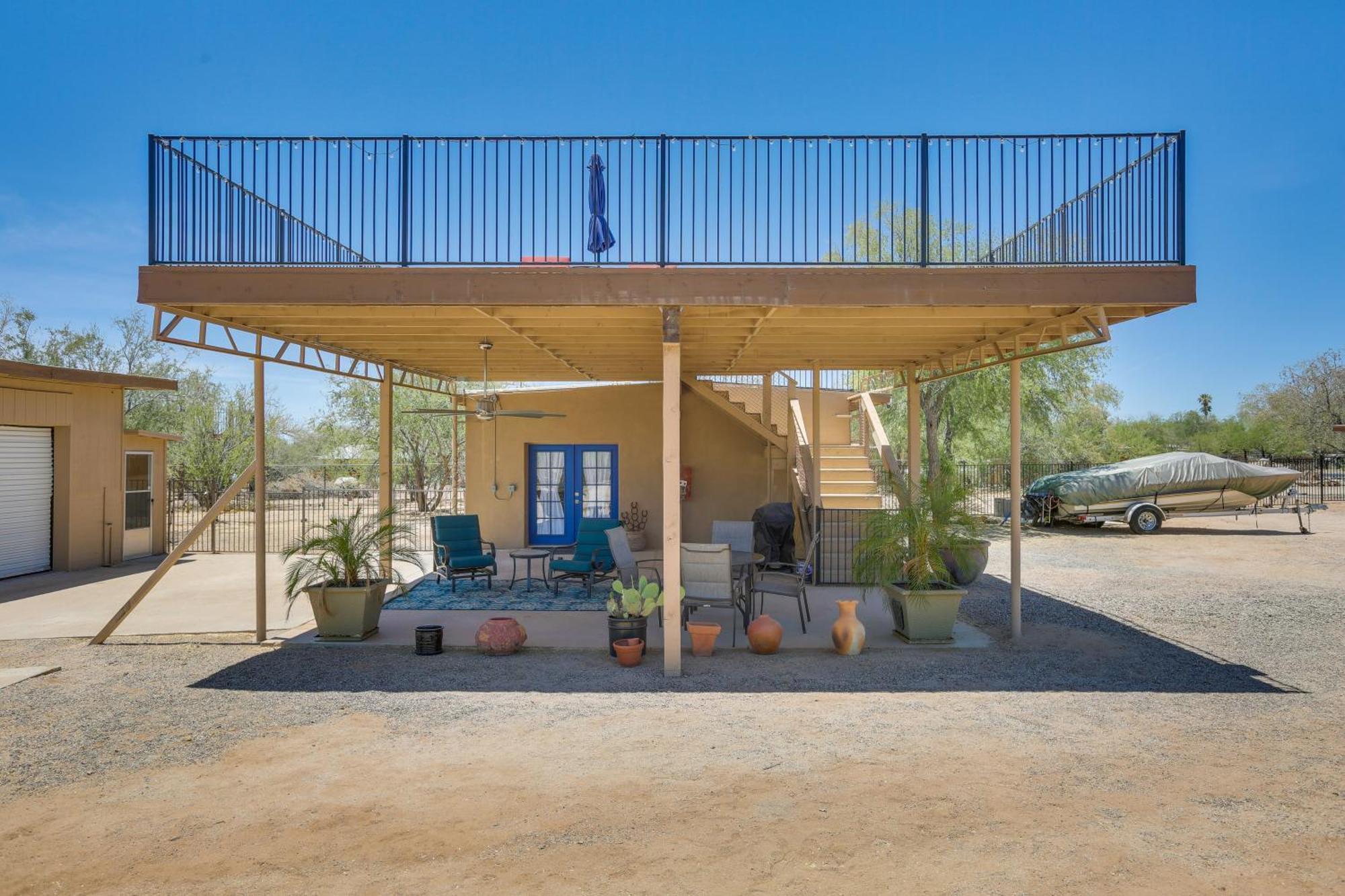 Oro Valley Retreat With Pool, Spa And Rooftop Views! エクステリア 写真